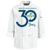 Eight Knot Button Chef Coat with Thermometer Pocket Thumbnail