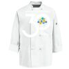 Eight Knot Button Chef Coat with Thermometer Pocket Thumbnail