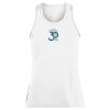 Women's Solid Racerback Tank Top Thumbnail