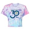 Women's Tie-Dyed Crop T-Shirt Thumbnail